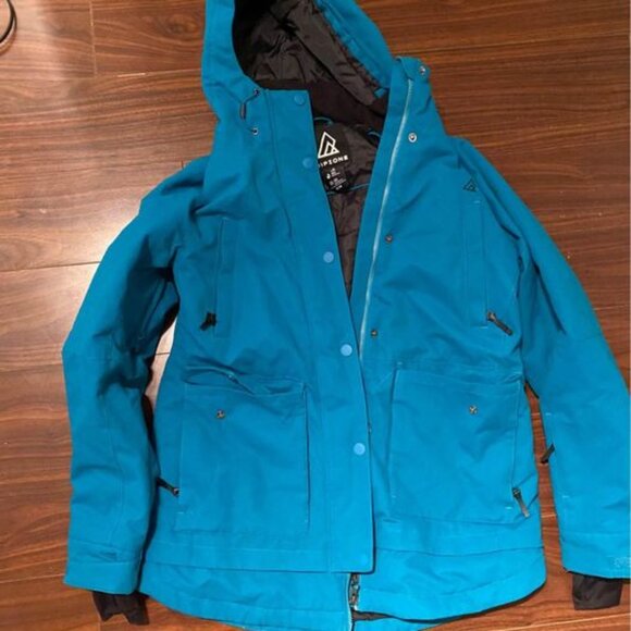Teal Ripzone women’s ski/snowboard jacket - Picture 1 of 2